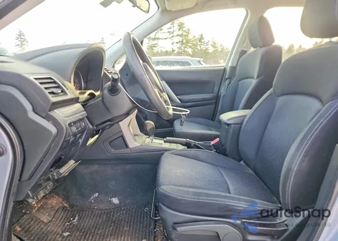 2017 Subaru Forester 2.5I z USA, uszkodzony, nr VIN JF2SJABC5HH447313